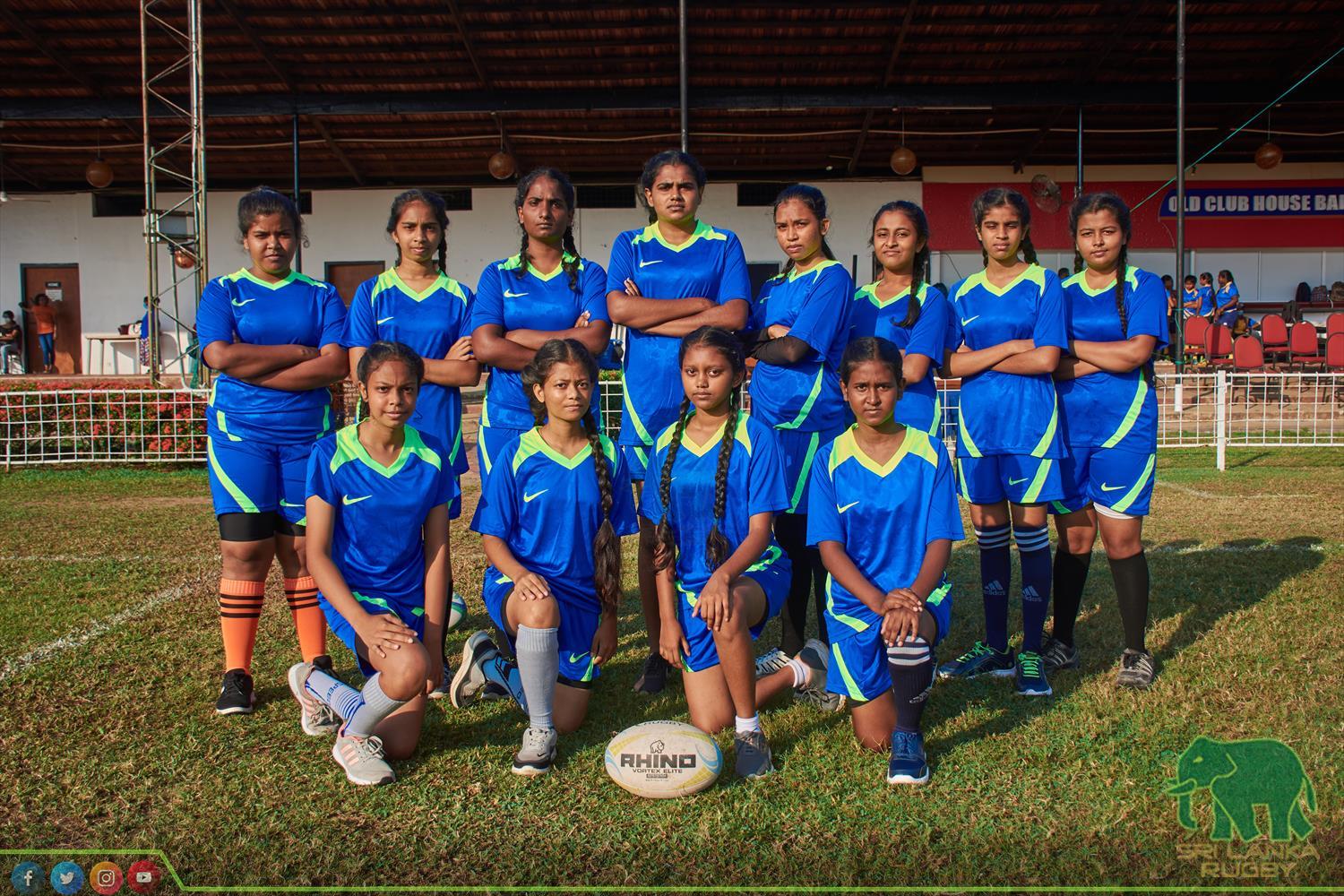 Sri Lanka Rugby official | Inter Schools Girls under 19 Tag Rugby Tournament for Empowered Women's Cup organised by SLR