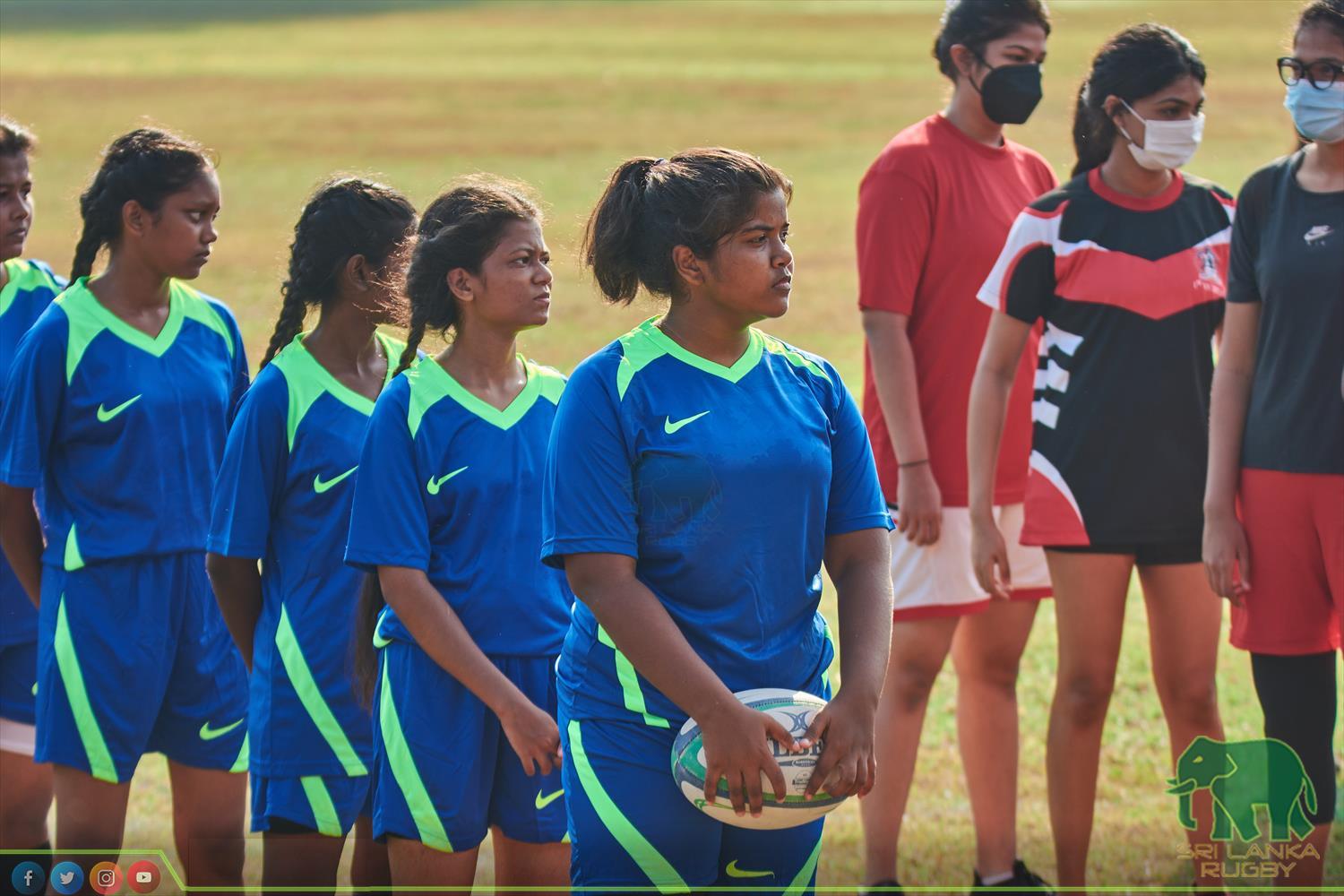 Sri Lanka Rugby official | Inter Schools Girls under 19 Tag Rugby Tournament for Empowered Women's Cup organised by SLR