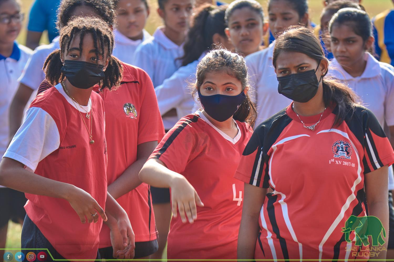 Sri Lanka Rugby official | Inter Schools Girls under 19 Tag Rugby Tournament for Empowered Women's Cup organised by SLR