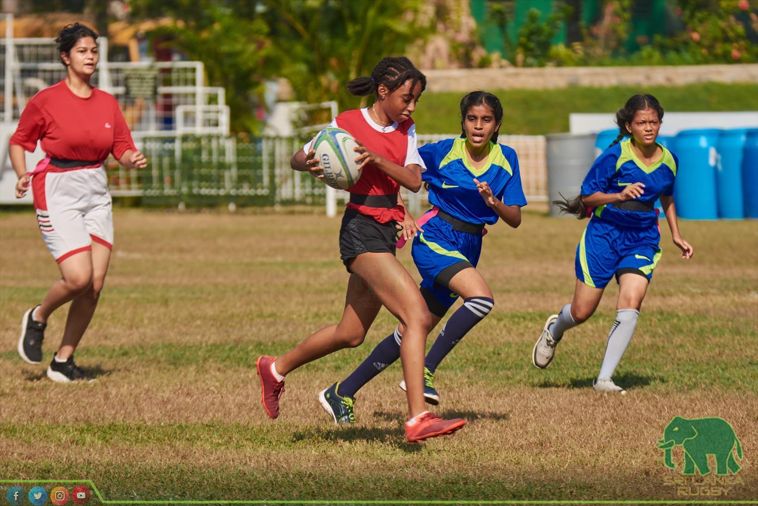 Sri Lanka Rugby official | Inter Schools Girls under 19 Tag Rugby Tournament for Empowered Women's Cup organised by SLR