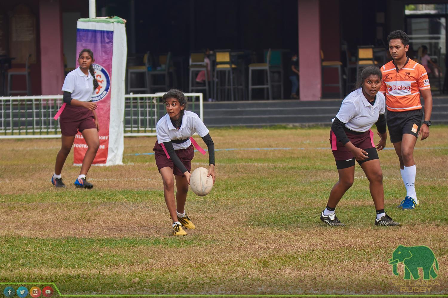 Sri Lanka Rugby official | Inter Schools Girls under 19 Tag Rugby Tournament for Empowered Women's Cup organised by SLR