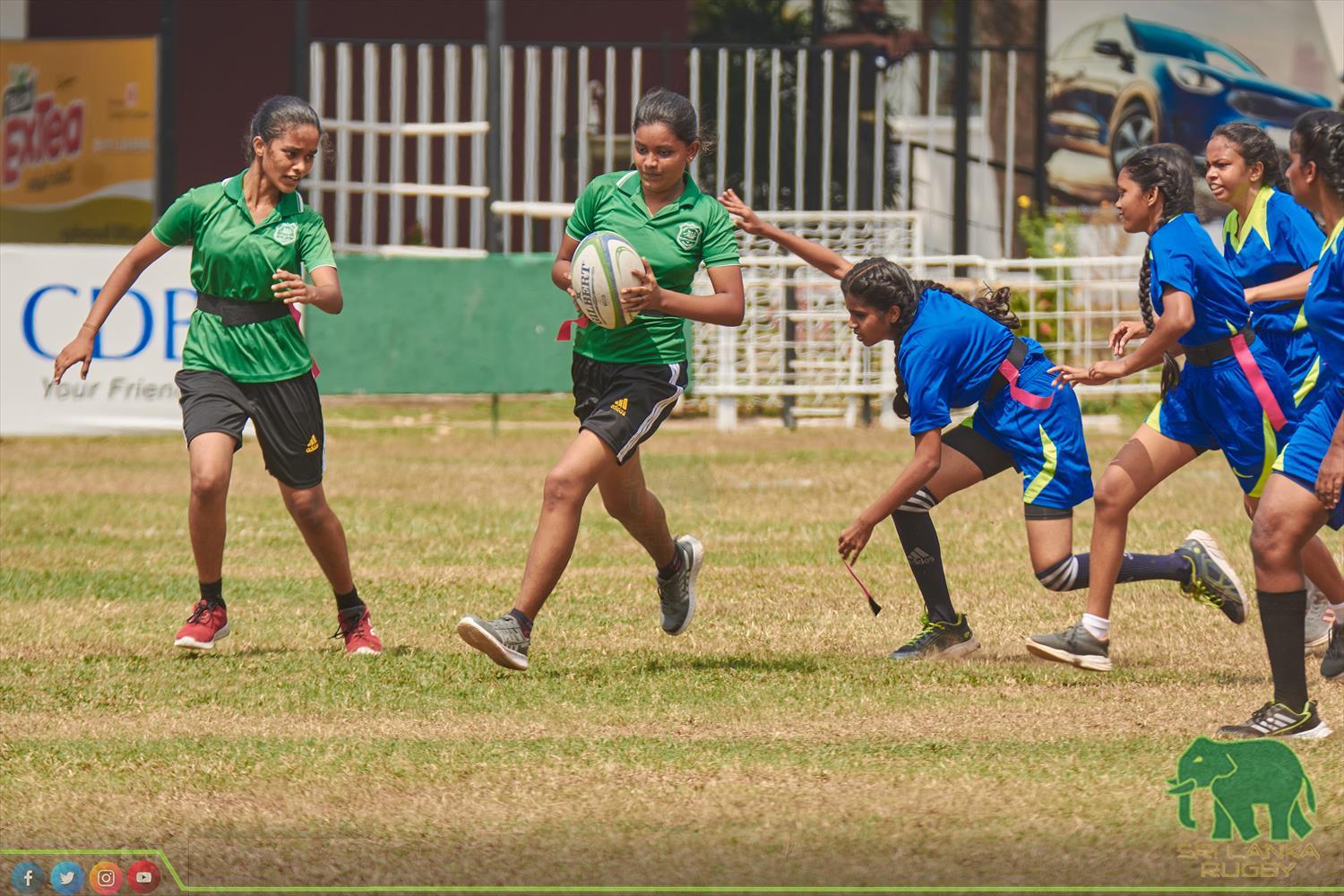 Sri Lanka Rugby official | Inter Schools Girls under 19 Tag Rugby Tournament for Empowered Women's Cup organised by SLR