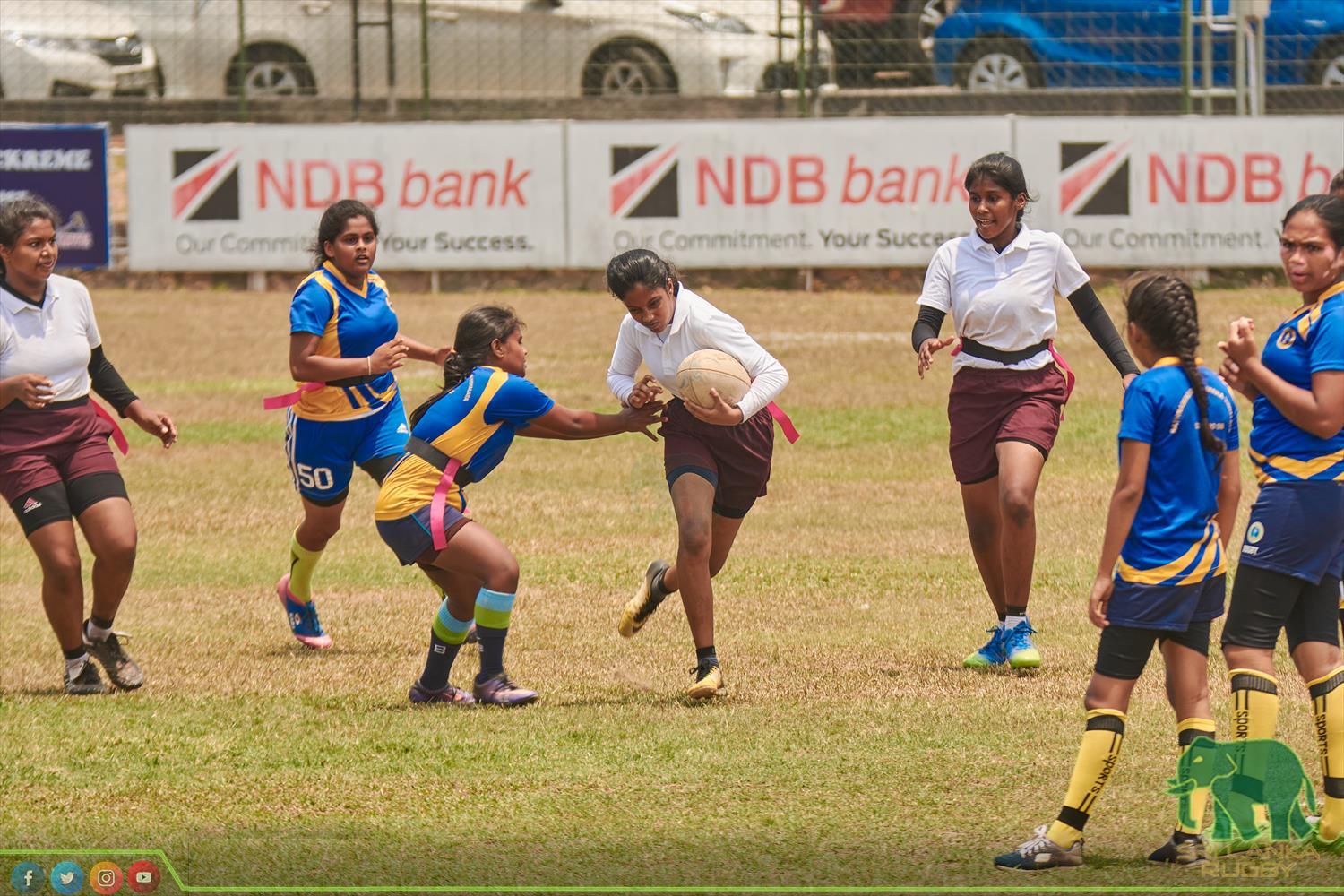 Sri Lanka Rugby official | Inter Schools Girls under 19 Tag Rugby Tournament for Empowered Women's Cup organised by SLR