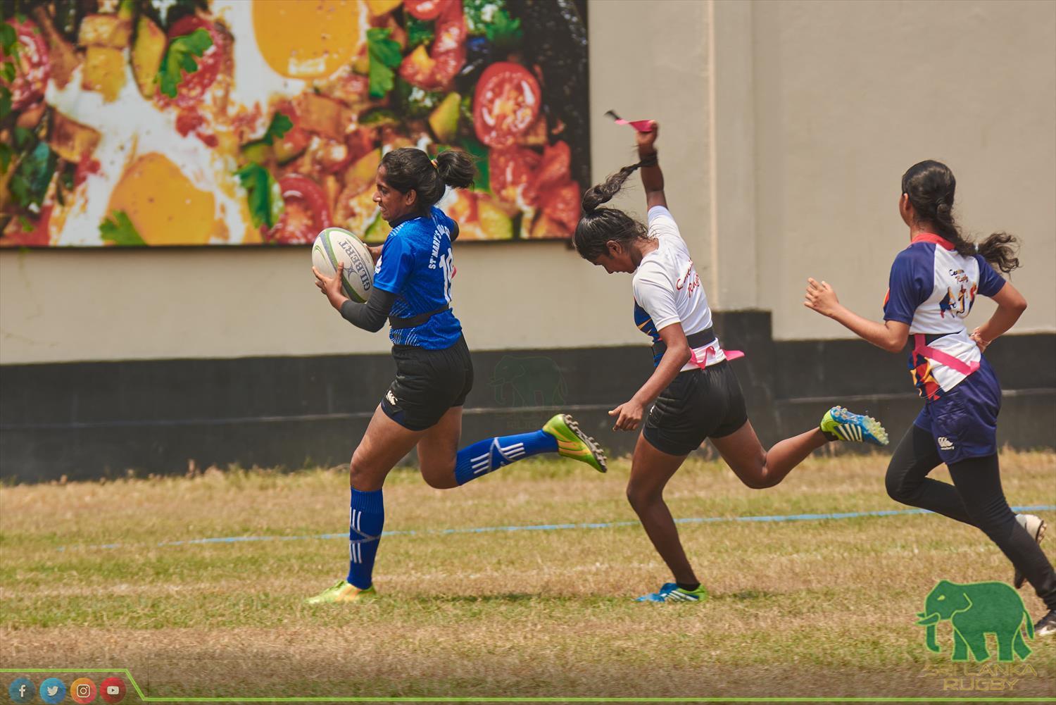 Sri Lanka Rugby official | Inter Schools Girls under 19 Tag Rugby Tournament for Empowered Women's Cup organised by SLR