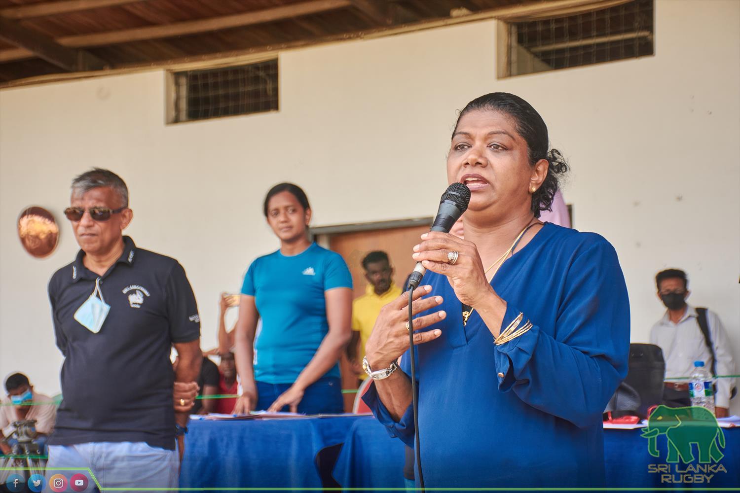 Sri Lanka Rugby official | Inter Schools Girls under 19 Tag Rugby Tournament for Empowered Women's Cup organised by SLR