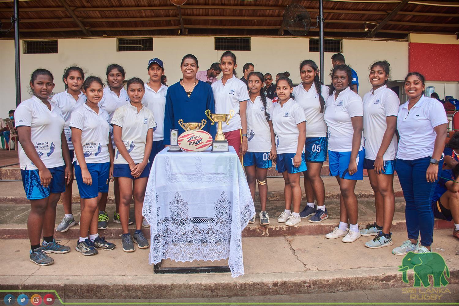 Sri Lanka Rugby official | Inter Schools Girls under 19 Tag Rugby Tournament for Empowered Women's Cup organised by SLR