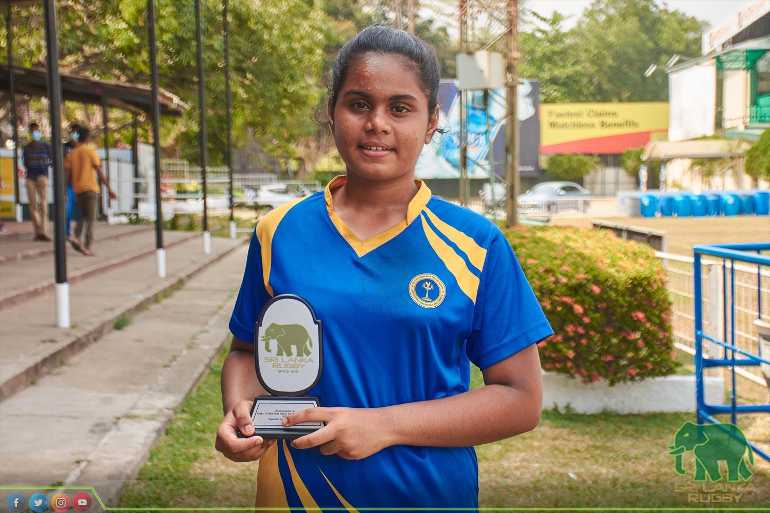 Sri Lanka Rugby official | Inter Schools Girls under 19 Tag Rugby Tournament for Empowered Women's Cup organised by SLR